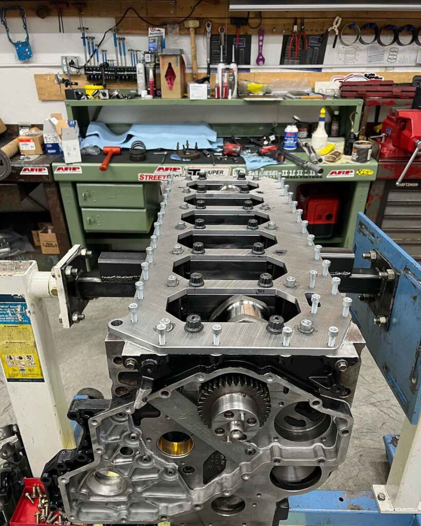 Deck Plate 6.4L Cummins Diesel Drag Race Engine