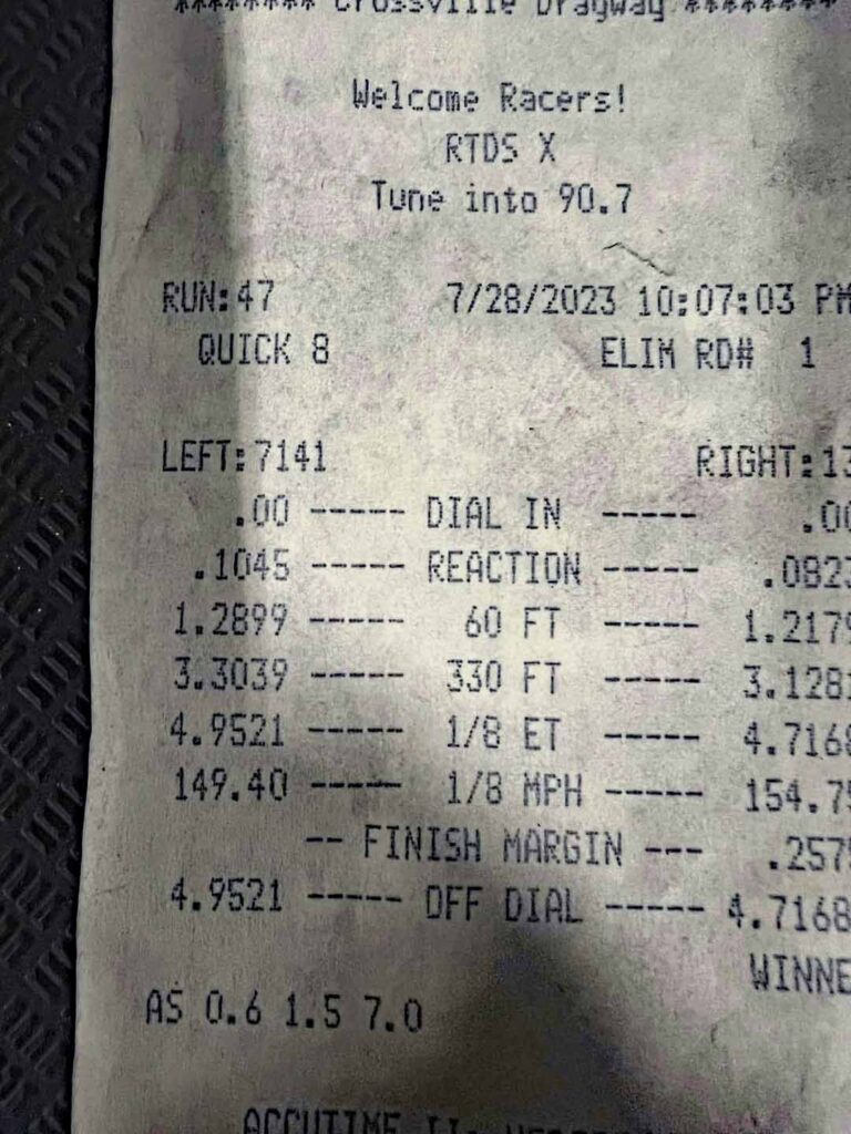 Duramax 4x4 Diesel Drag Race Record