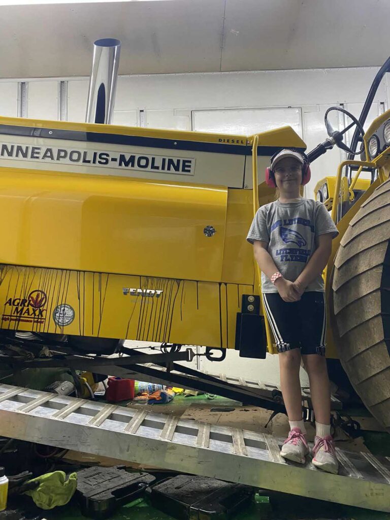 Minneapolis-Moline Wheat Fed Pro Stock Diesel Tractor