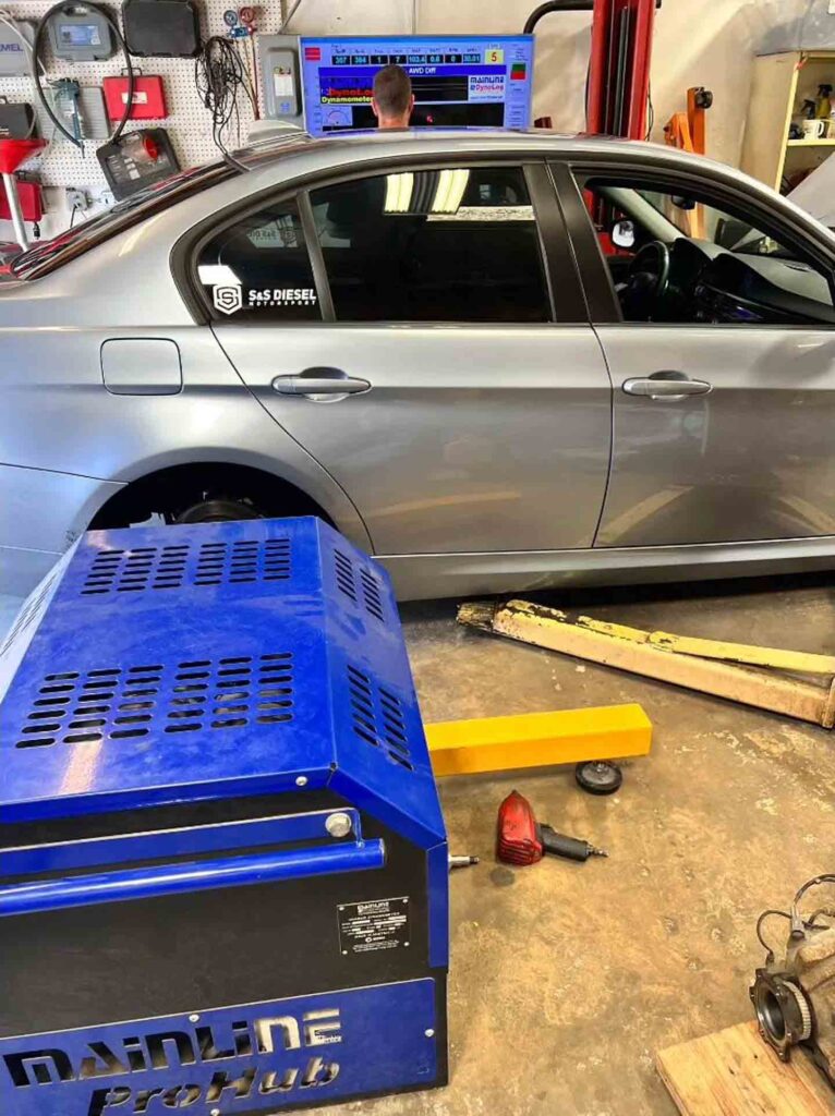 BMW M57 Diesel 335d Dyno