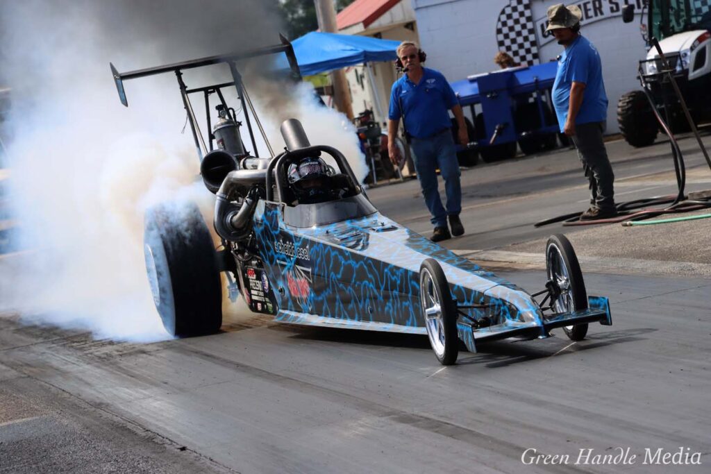 Scheid Diesel Cummins Compound Turbo Dragster