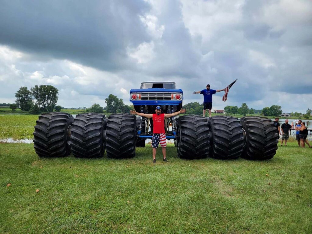 Triple Tire Monster Truck World Record Cummins