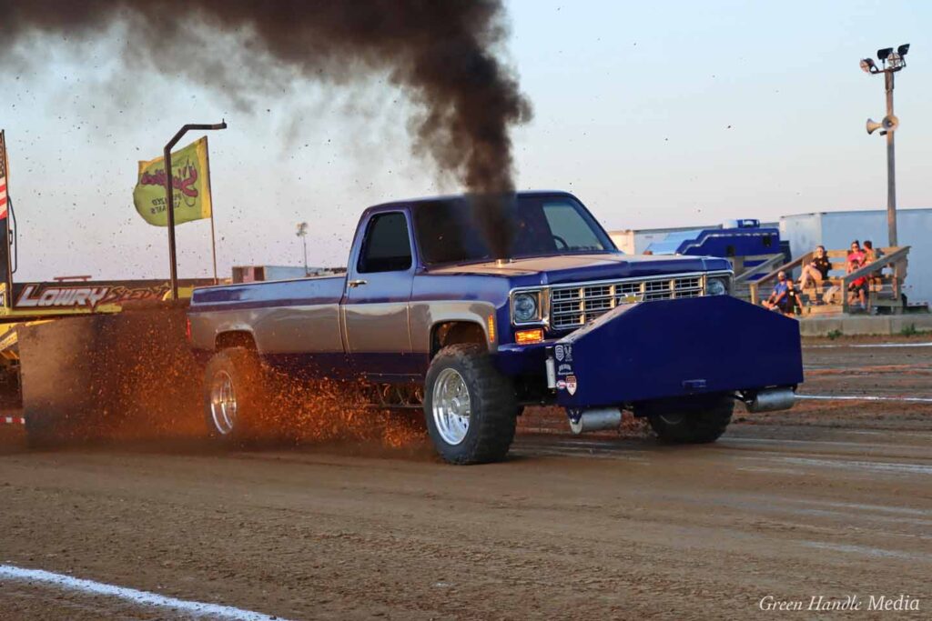 1977 Chevy Square Body Cummins Sled Pulling