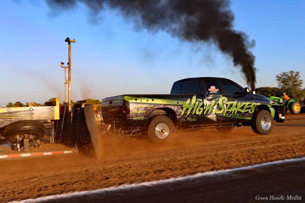 High Stakes Cummins Pro Street Diesel Truck Pull