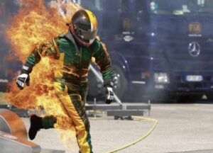 Race Suit Fire Diesel Drag Racing