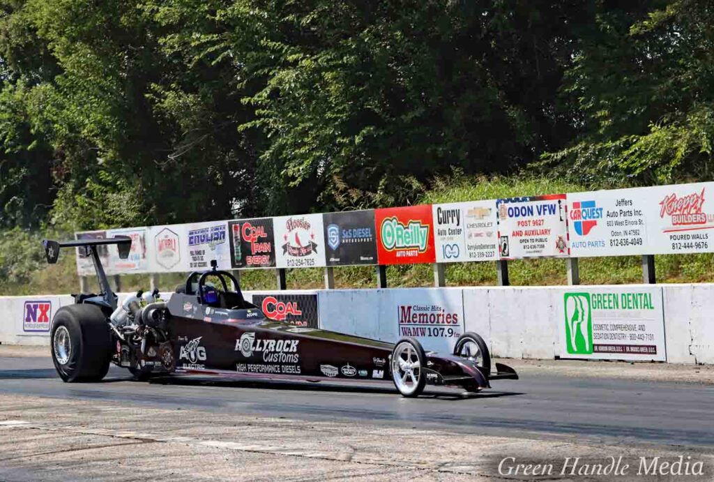 Duramax Twin Turbo Diesel Dragster Drag Race