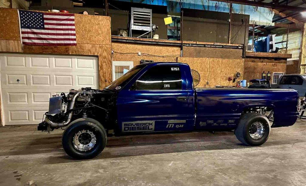 Maverick Diesel Second Gen Dodge Cummins Pro Street Drag Racing