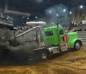 Pro Street Semi Indoor Truck Pull