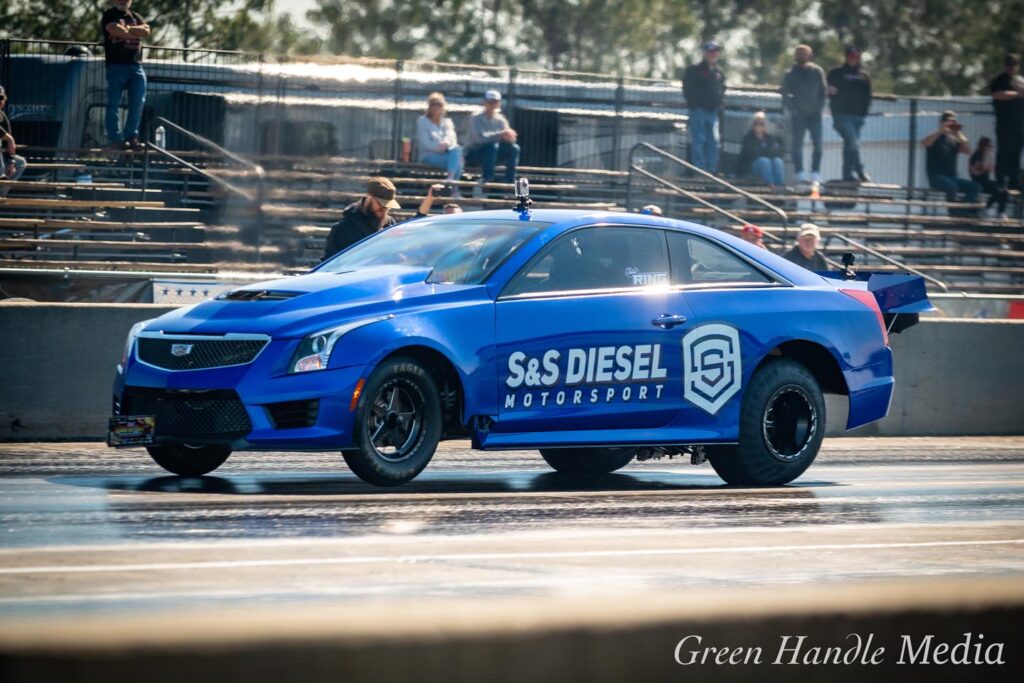 2016 Cadillac ATS-V Cummins Diesel Drag Car