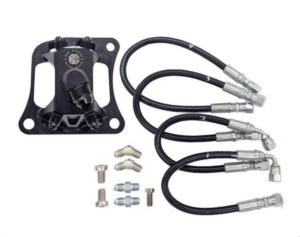 Riffraff Diesel Max-Flow 4-Line Fuel Feed Kit