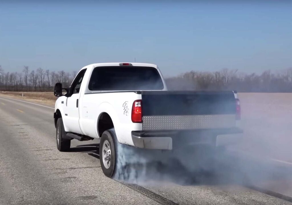 2005 Ford Super Duty 6.0L Power Stroke Burnout