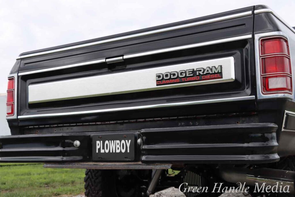 Dodge Ram Tailgate Cummins Turbo Diesel