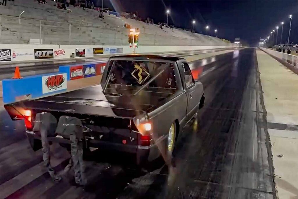 Cummins Diesel Ford Ranger Cuban Missile Drag Race Truck