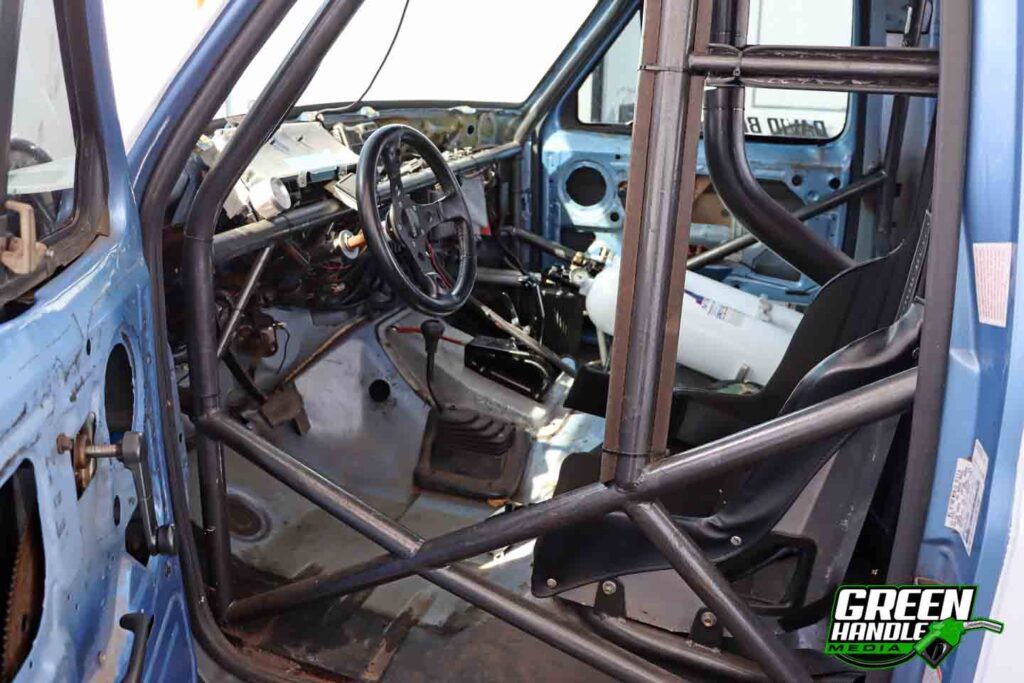Ford F-250 Roll Cage Interior Race Truck