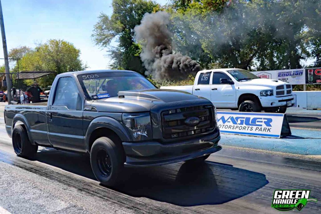 Ford Truck Diesel Drag Racing