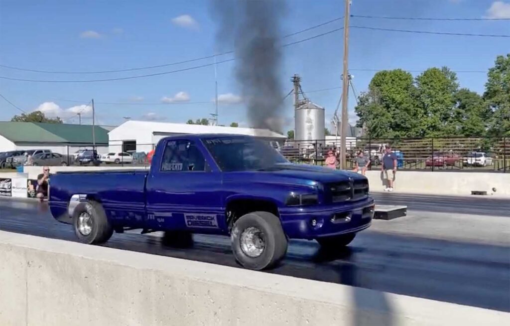 Second Gen Cummins Pro Street Diesel Drag Truck