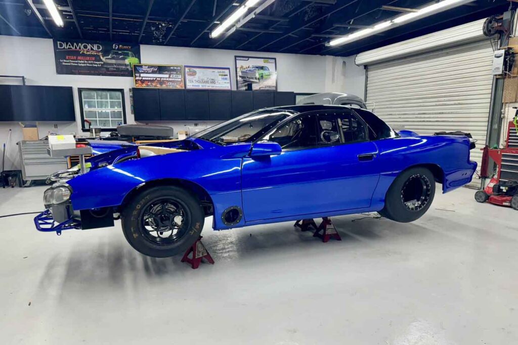 Duramax Diesel Camaro Australian Radial Tire Drag Racing