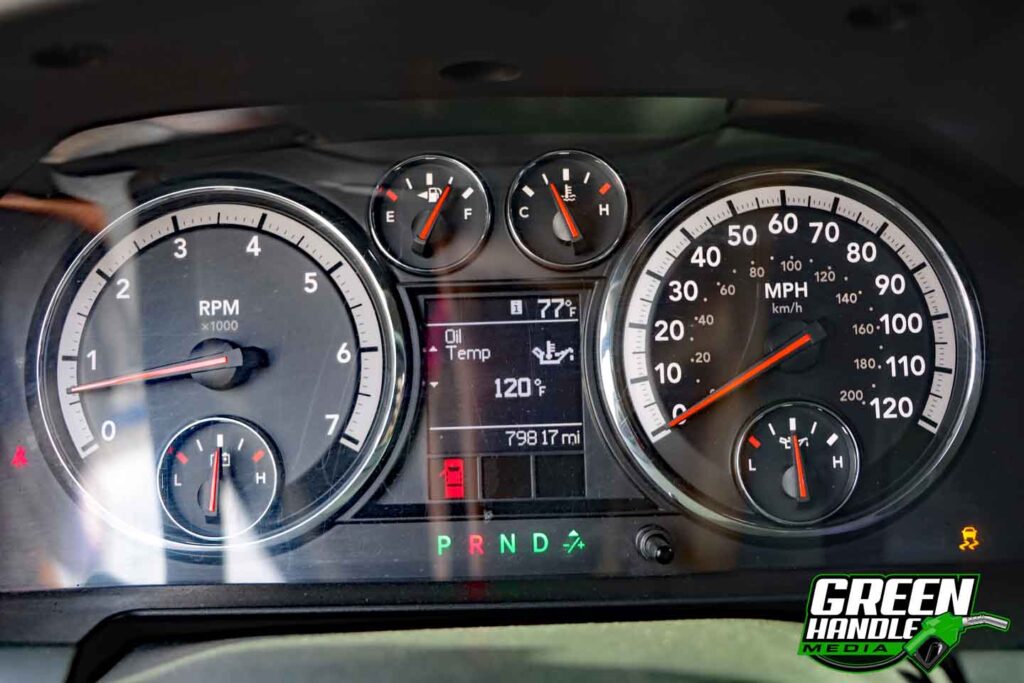 Gauge Cluster 2012 Ram 1500 Cummins Conversion Diesel Swap