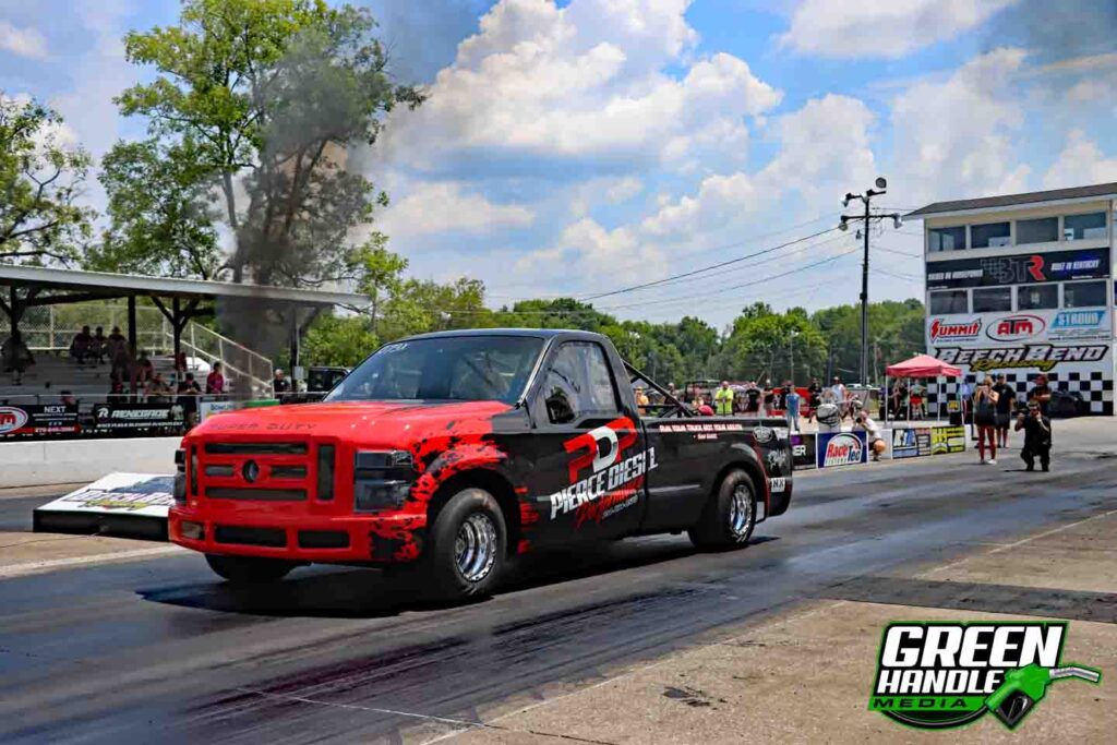 Ford 6.4L Power Stroke Pro Street Diesel Drag Race Zack Pierce