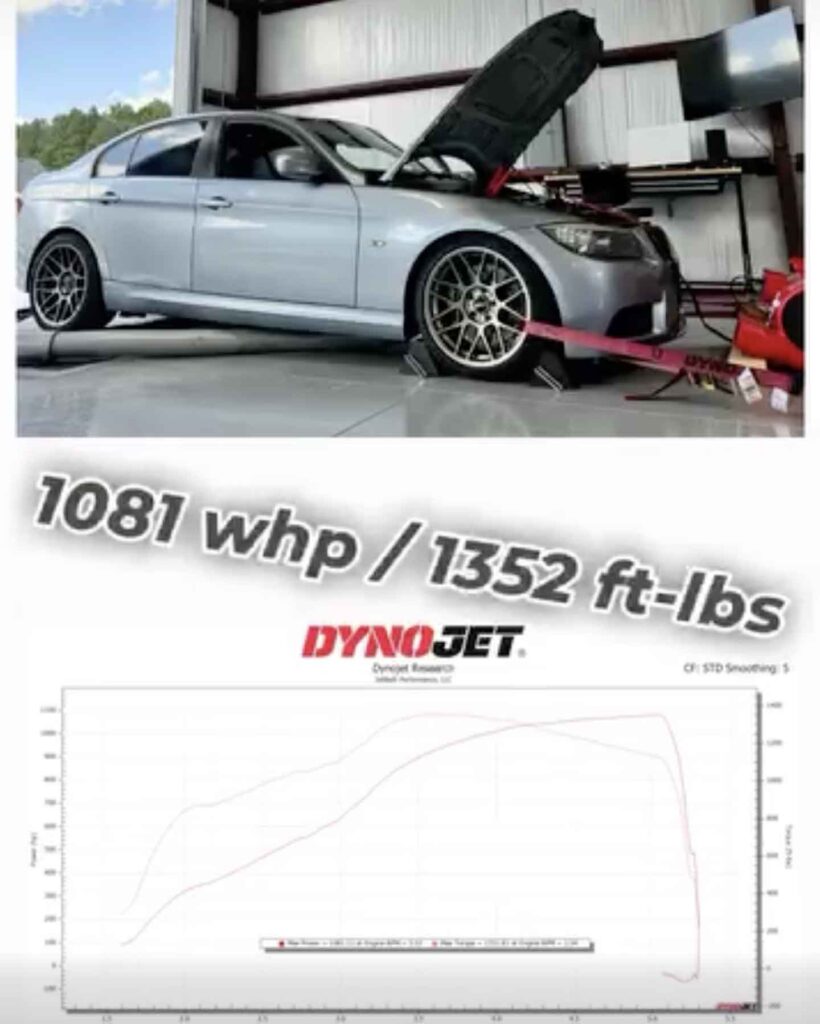 BMW 335d Diesel Sedan Santjer Performance Development Dyno