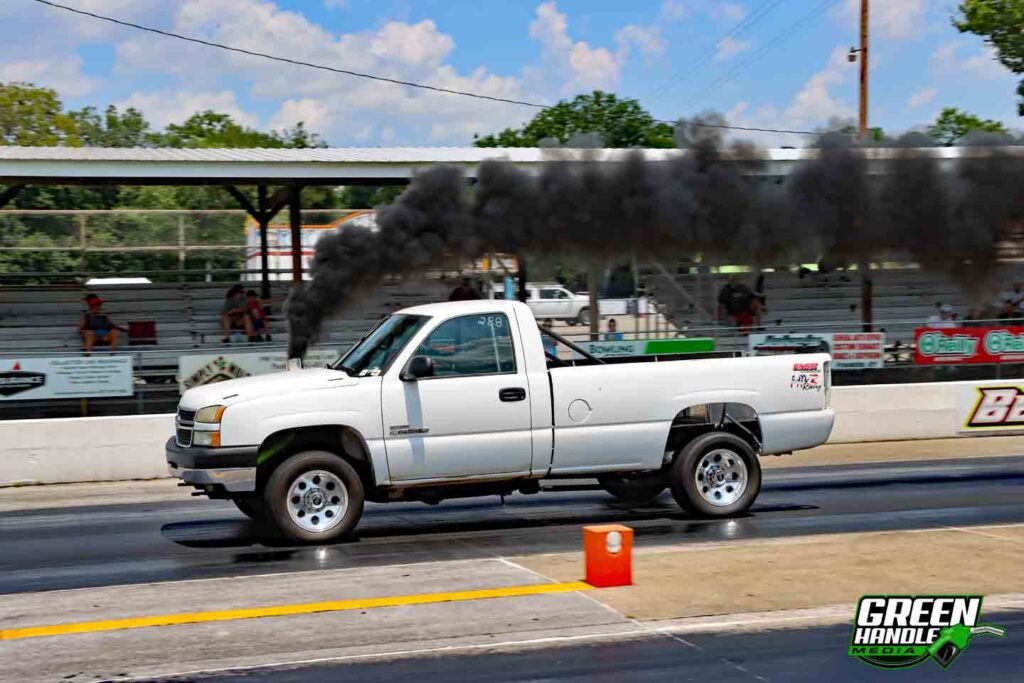 JH Diesel 4x4 Chevy Silverado 2500 HD Duramax Diesel Drag Truck