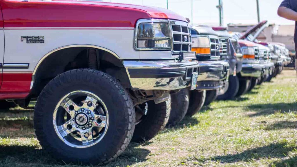 No BS OBS Truck Show Ford 7.3L Power Stroke