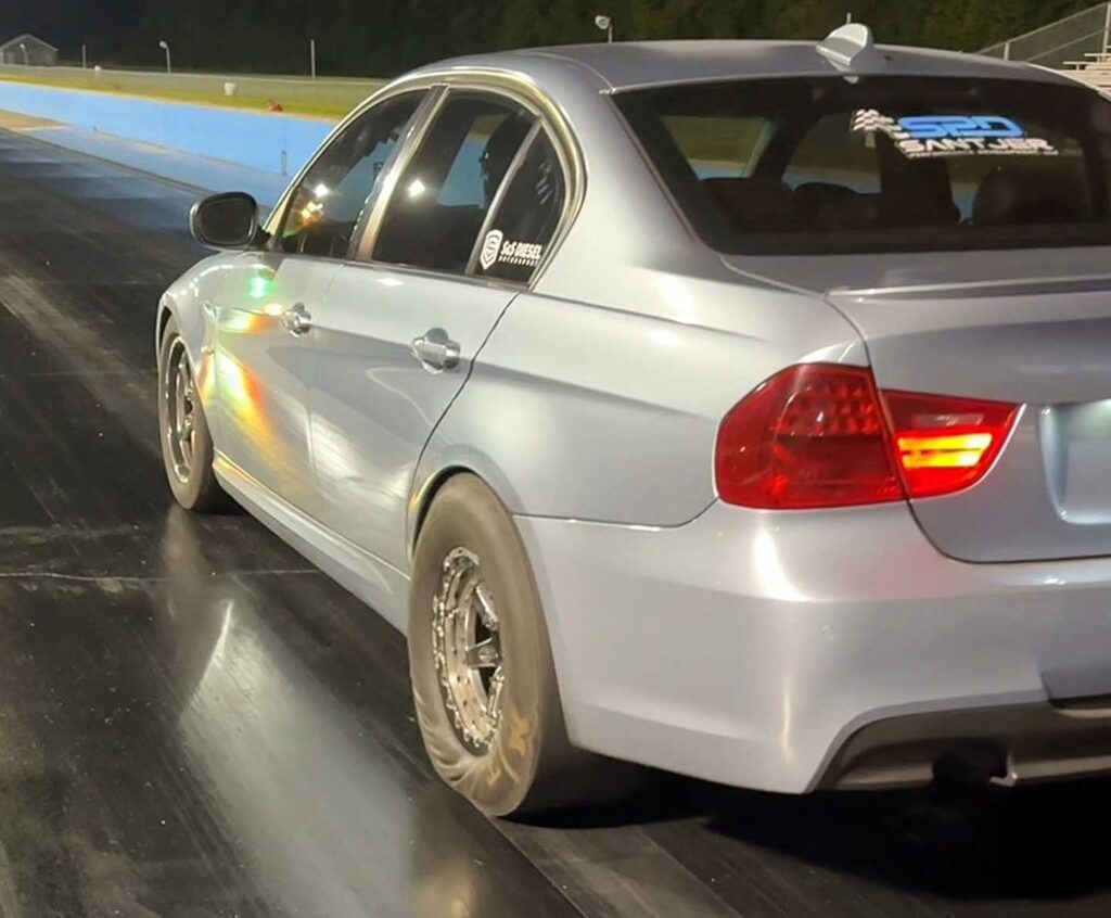 BMW 335d Diesel Drag Race Car Santjer Performancer Development