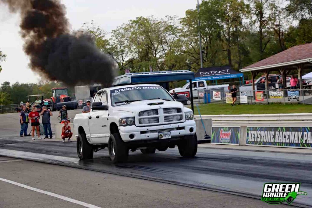 Cummins Diesel Truck Dodge Ram Third Gen 6.70 Index Drag Race