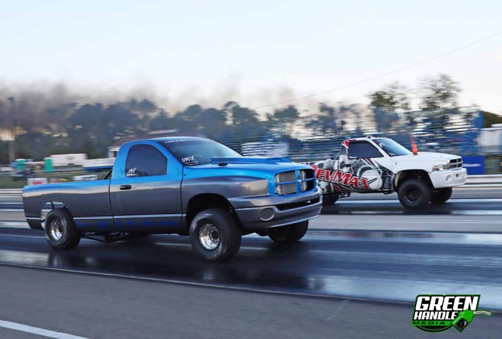 Dodge Ram Cummins Diesel Drag Race 5.90 Index