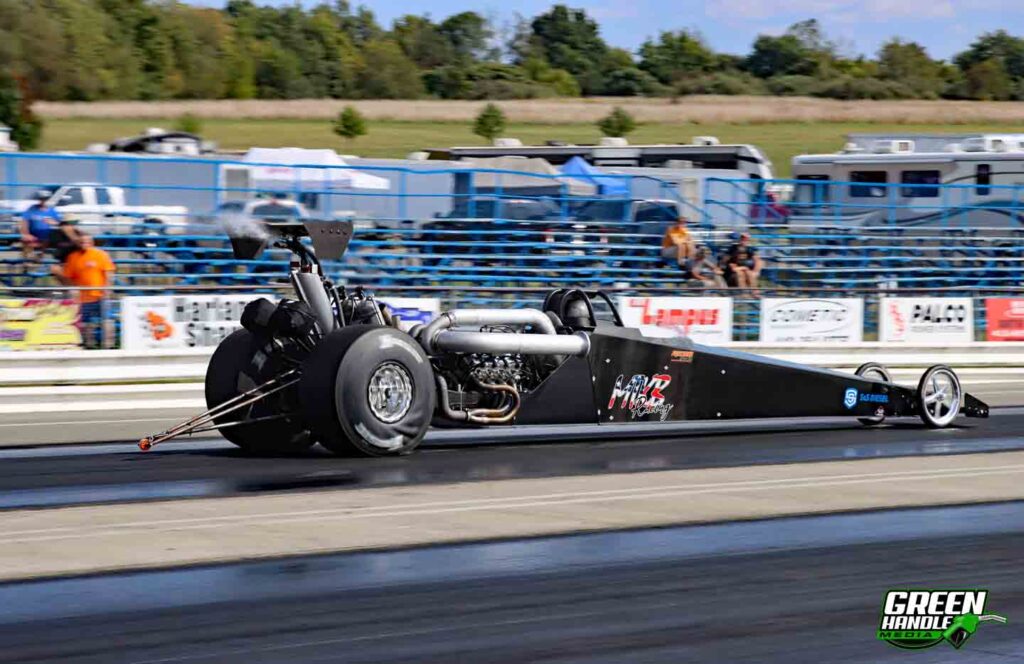 Duramax Diesel V8 Engine Dragster Drag Race Exhaust