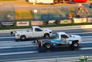 Justin Zeigler Vs Austin Doidge Cummins Grudge Diesel Drag Race