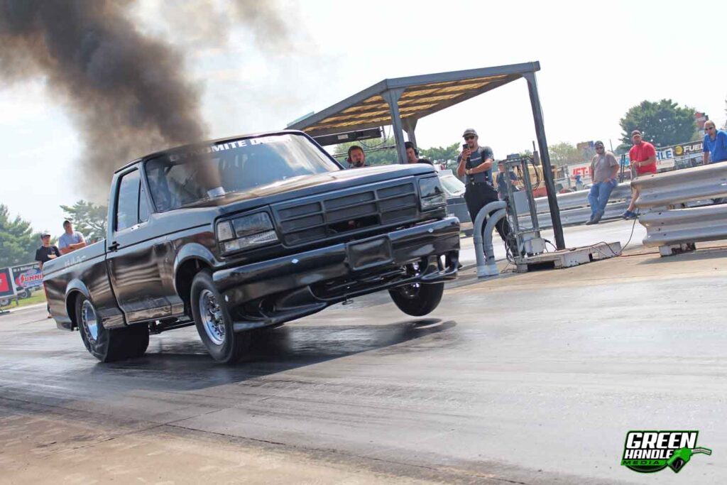 Cummins Swap F-150 Lightning Ford Drag Racing Truck