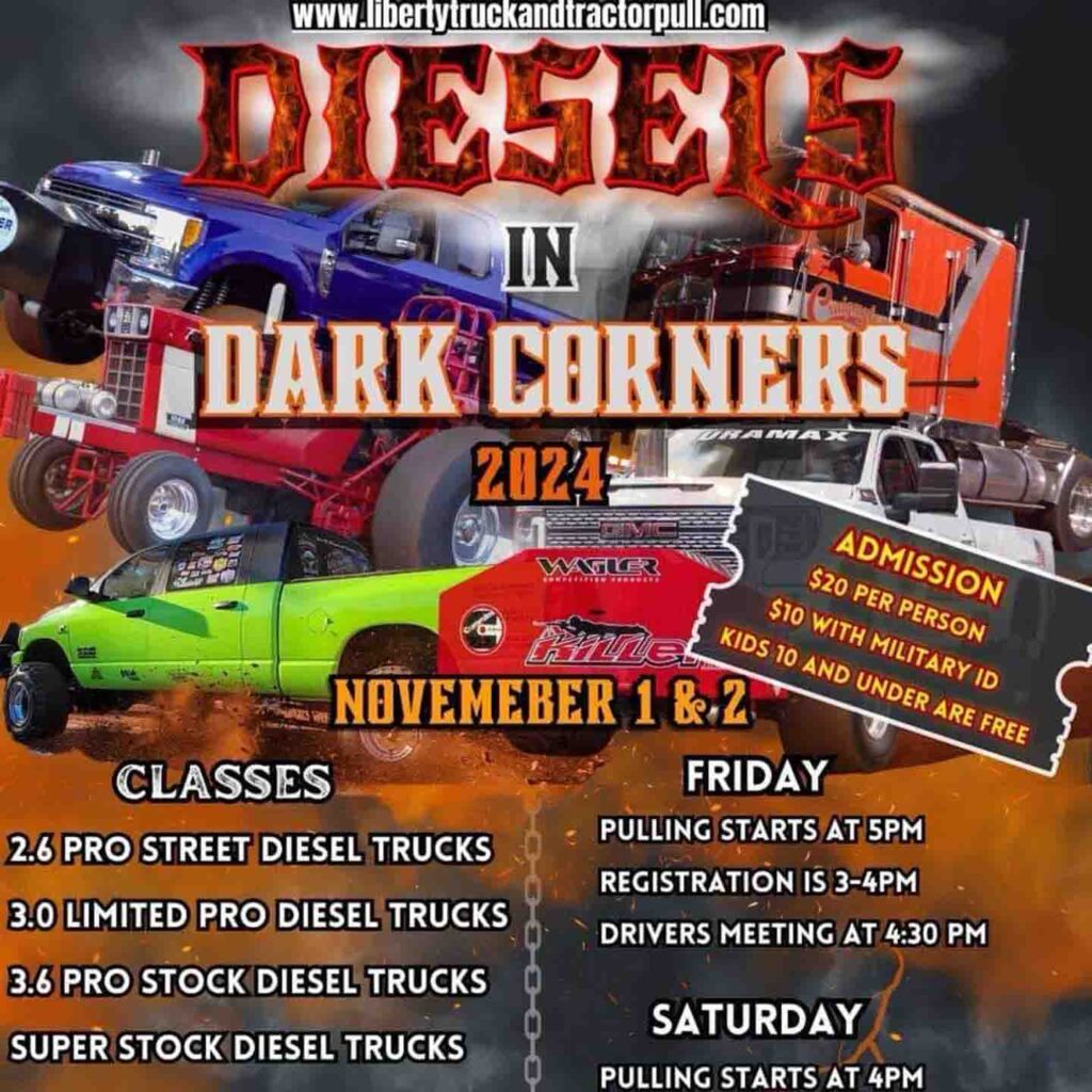 Diesels In Dark Corners 2024 Diesel Truck Pull