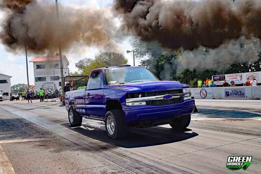 Duramax Diesel Chevrolet Silverado 2500 HD Drag Race Truck