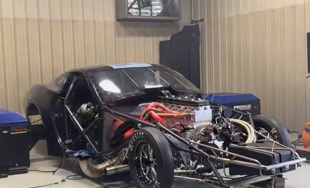 Cummins Corvette C7 Diesel Race Car Pro Mod Hub Dyno