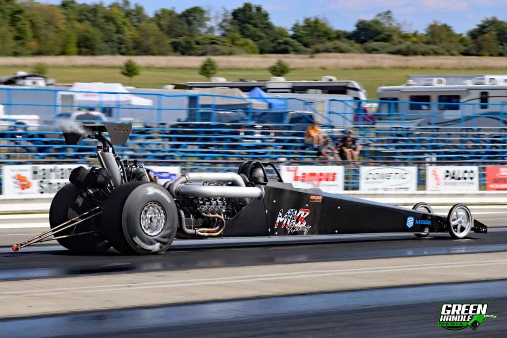 Duramax Diesel Dragster Race Wagler V8 Engine