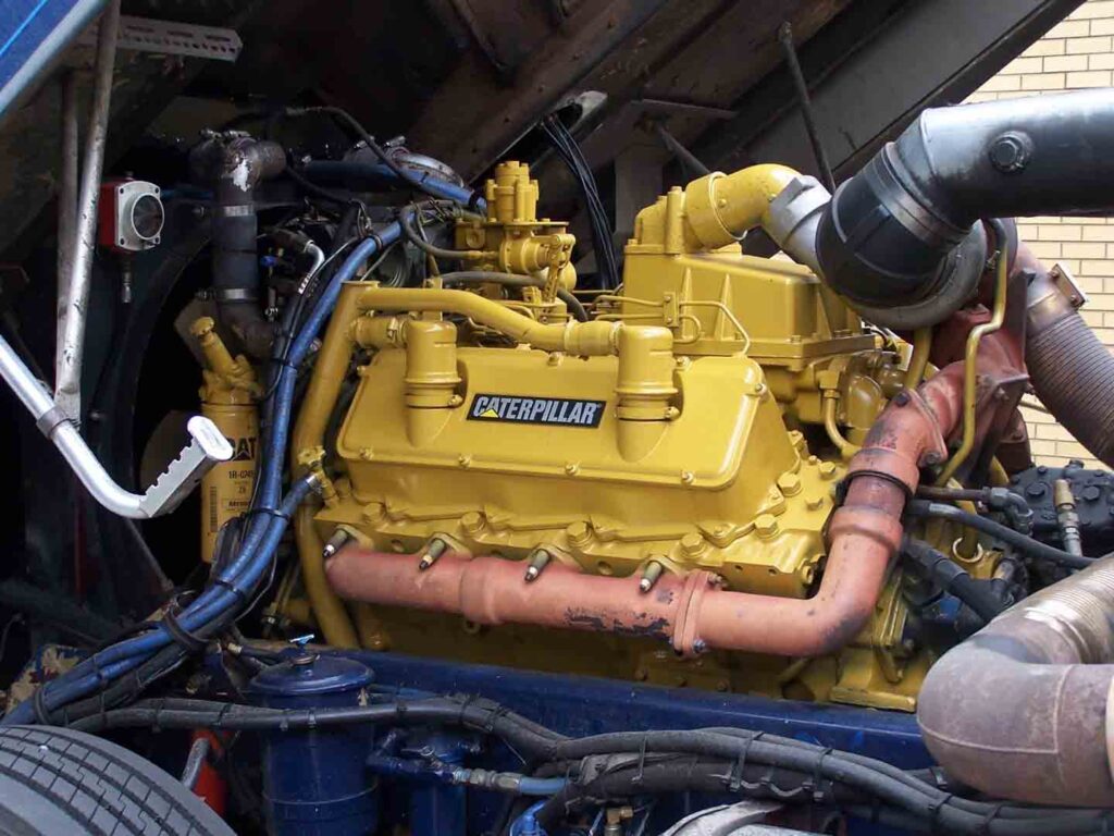 Cat 3408 V8 Diesel Engine Class 8 Semitruck Long Haul