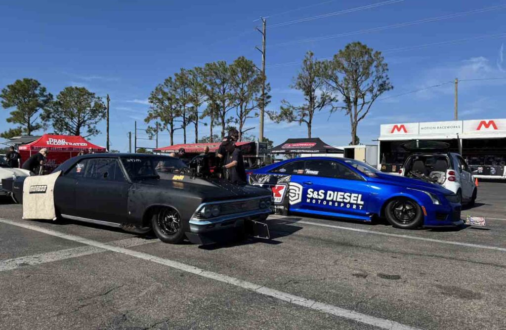 Cummins Cadillac ATS-V Diesel Racecar Drag Racing