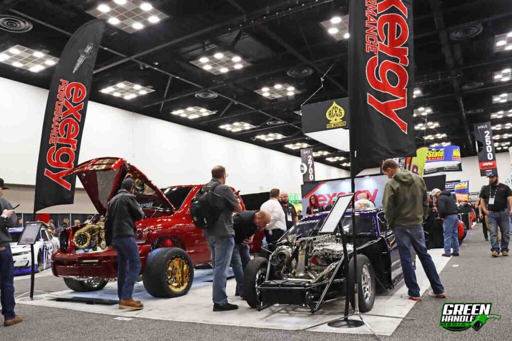 Exergy Performance PRI Trade Show Firepunk Diesel Pro Mod Duster Cummins