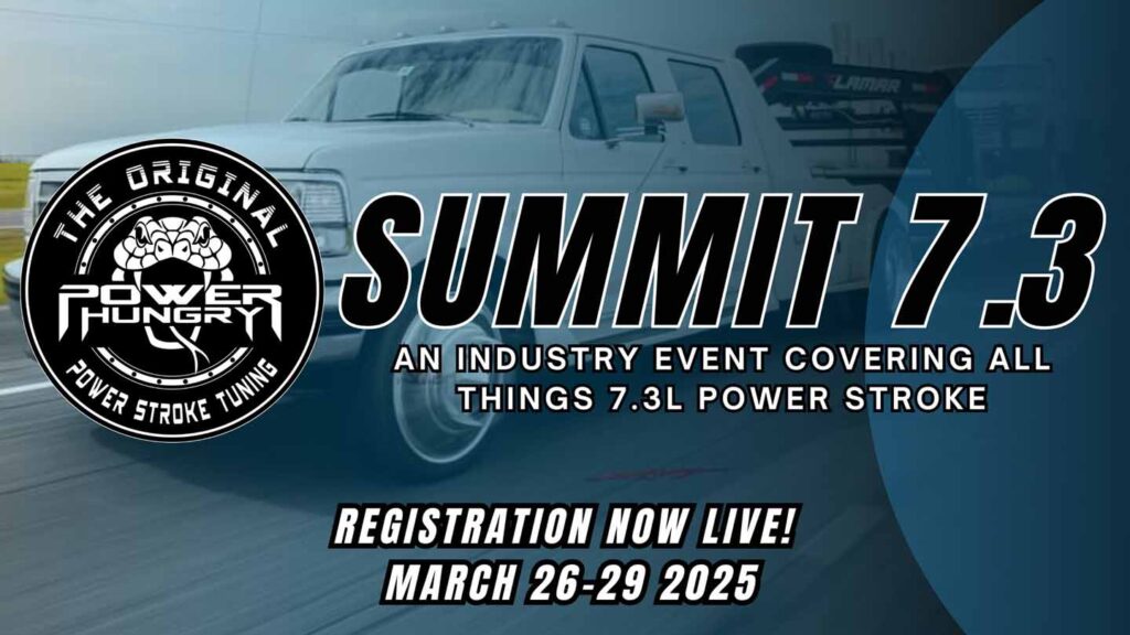 Summit 7.3 Powerstroke Diesel Trade Show Event Ford Trucks