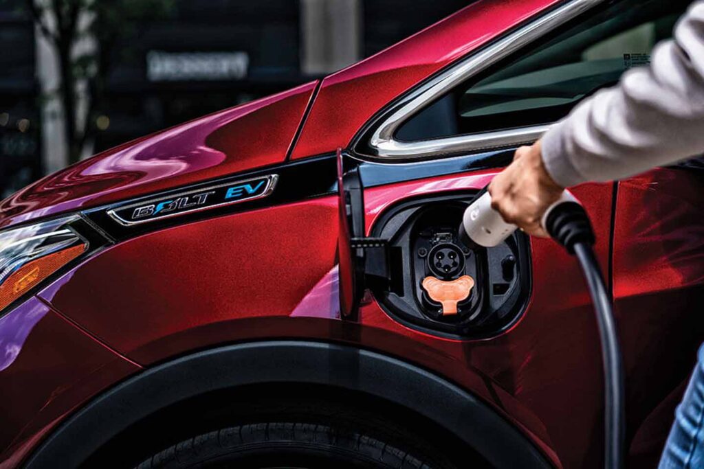 Chevrolet Bolt EV Charge Station