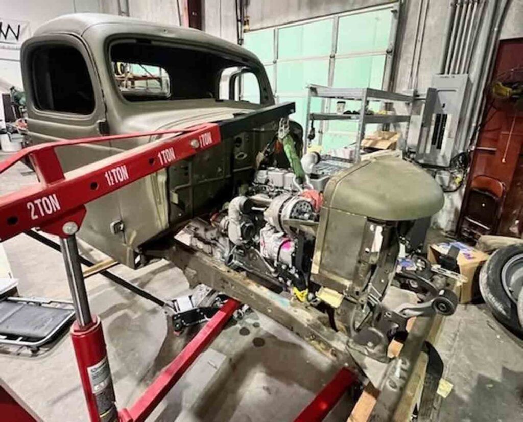 Dodge Power Wagon 4BT Cummins Diesel Engine Swap