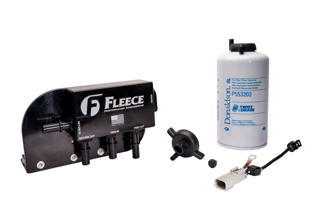 Fleece Performance Engineering 6.7L Powerstroke Under Bed Fuel Filter Assembly