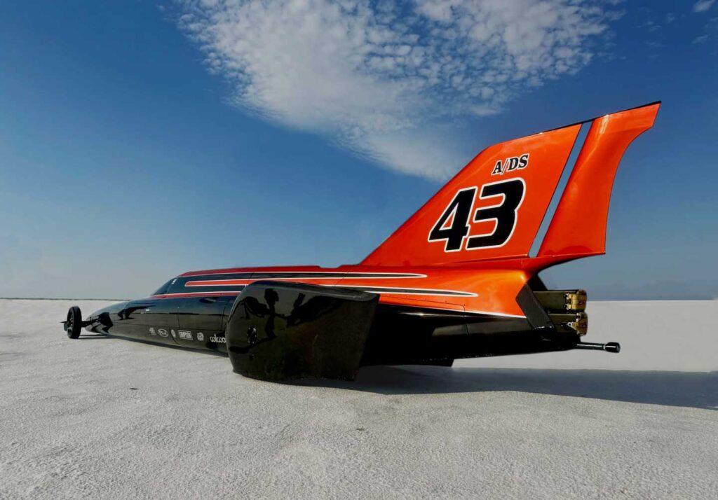 Pilgrim and Stubbs Streamliner Land Speed Record Duramax Diesel