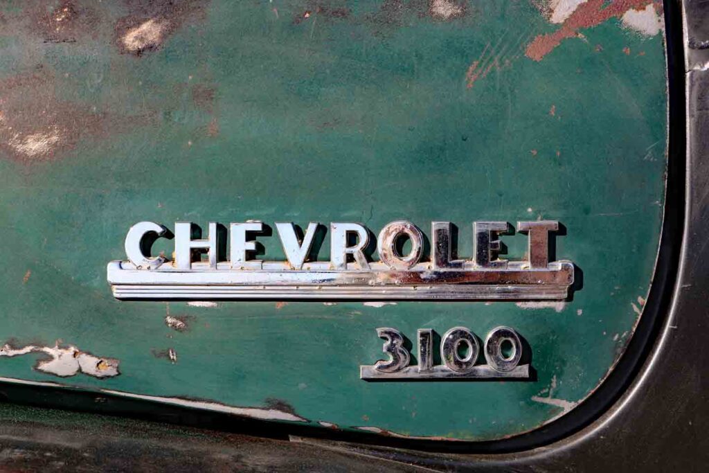 Truck Badge Chevrolet 3100 Advance Design Pickup L5P Duramax Diesel