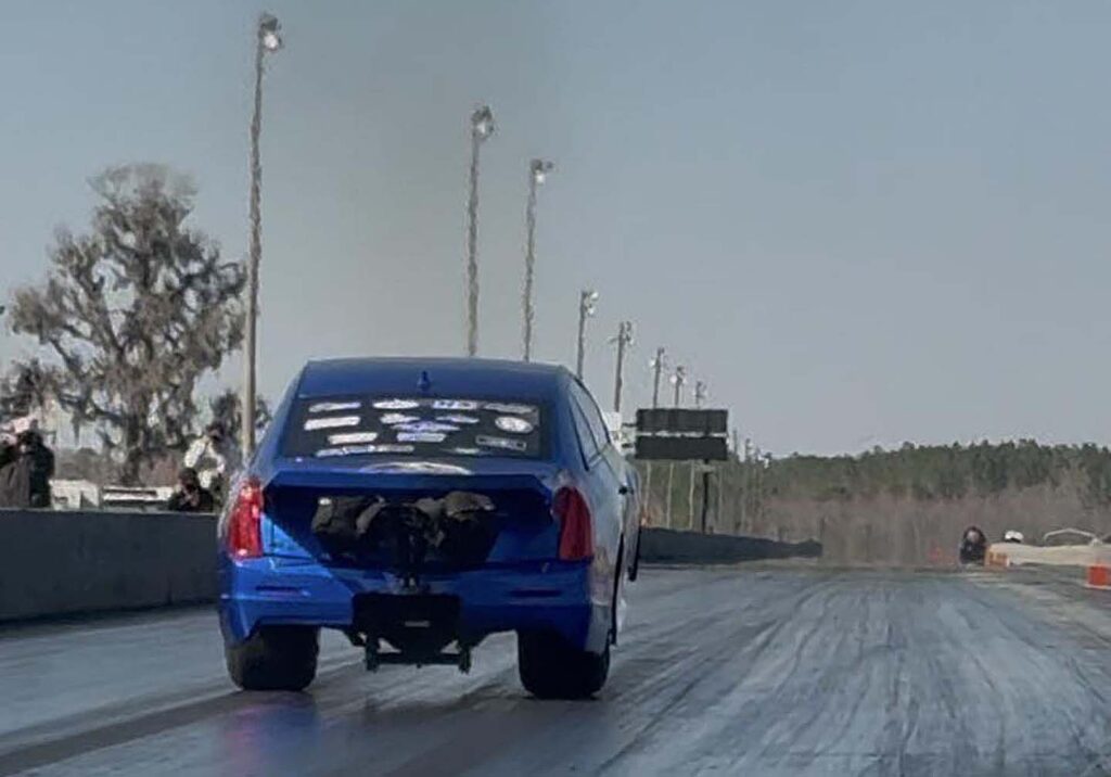 Cummins Conversion Cadillac ATS V Pro 275 Drag Radial Race Car