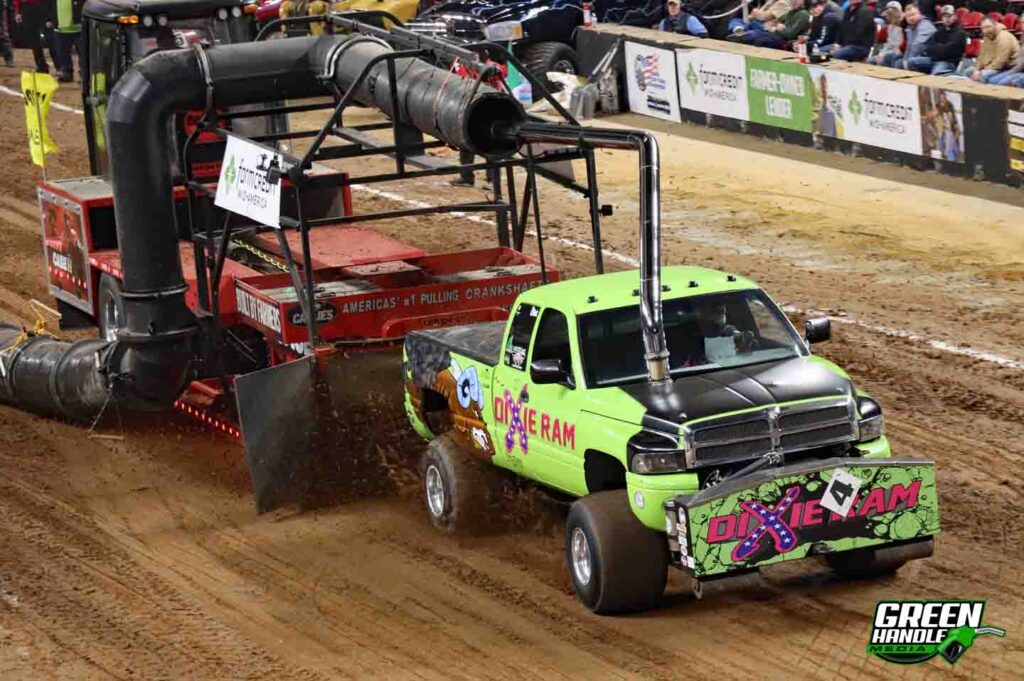 Dixie Ram Cummins Diesel Super Stock 4x4 Dodge Truck Pull Scheid NFMS