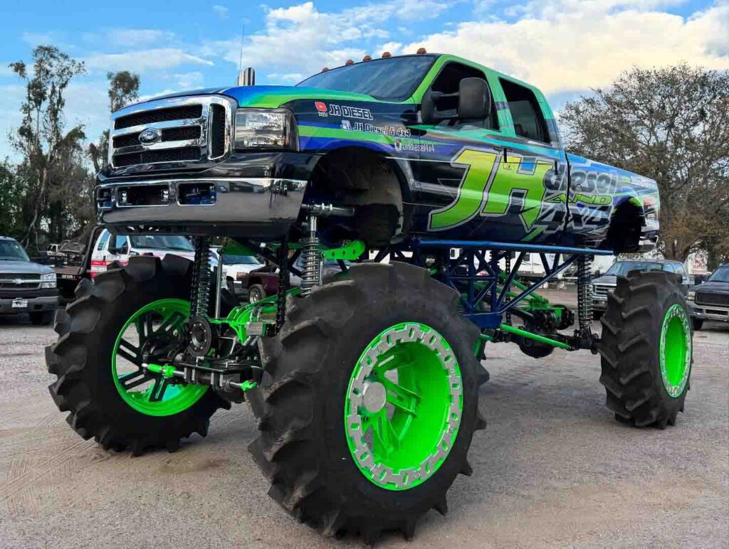 Monster Truck Mega 2004 Ford F250 Super Duty 6.0L Powerstroke Diesel