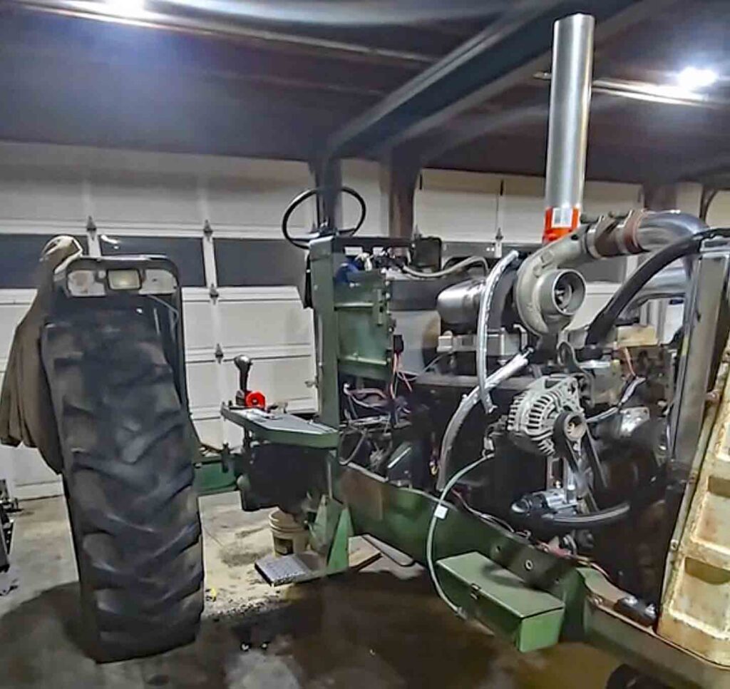 Oliver Farm Tractor Cummins Conversion Engine Swap 5.9L Common Rail Diesel