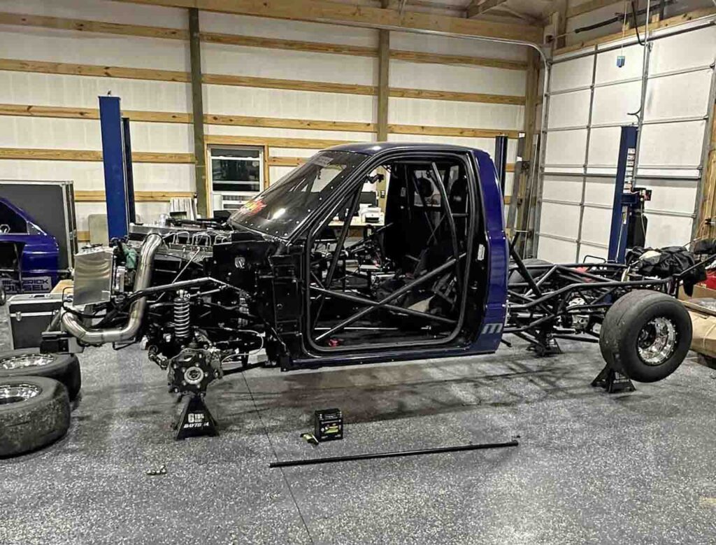 Second Gen Cummins Diesel Drag Truck Chassis Fast